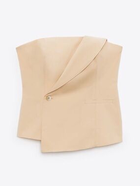 ZARA strapless top